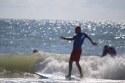 Wounded Warrior Project took warriors surfing in North Carolina recently.
