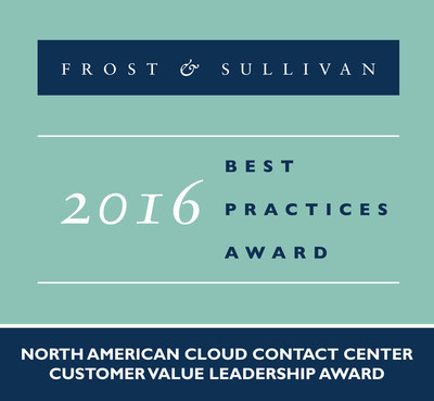 Frost & Sullivan recognizes Five9 with the 2016 North American Customer Value Leadership Award.