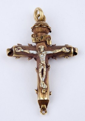 St. Thomas More's Crucifix. On display at the "God's Servant First: The Life and Legacy of Thomas More" exhibit at the Saint John Paul II National Shrine in Washington, D.C. Credit: Stonyhurst College, UK