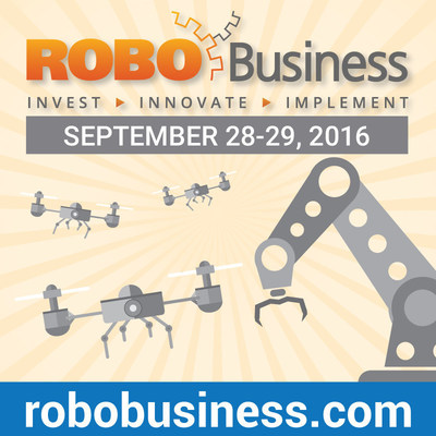 RoboBusiness is the international gathering place for professionals who want to create business advantage with robotics. Join over 2,000 attendees from around the world September 28-29, 2016 as they come together to build relationships, solve problems, embrace new ideas and become competitive drivers of the robotics movement. www.robobusiness.com
