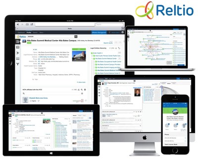 Reltio Cloud helps enterprises Be Right Faster with Reliable Data, Relevant Insights and Recommended Actions, anytime, anywhere on any device.