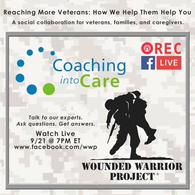 Wounded Warrior Project & VA Coaching Into Care Collaborate on Facebook Live