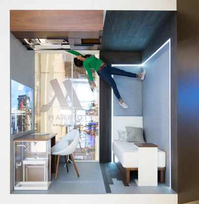 Marriott Hotels Flips Design On Its Head, Literally, With #Mgravityroom