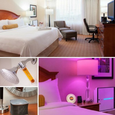 Αποτέλεσμα εικόνας για Tampa Marriott Waterside Hotel & Marina debuts Stay Well rooms with air purification systems, circadian mood lighting