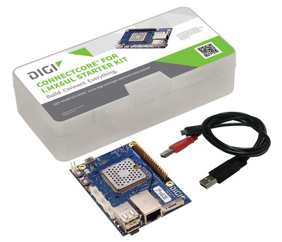 Starter Kit ConnectCore para i.MX6UL de Digi International. Crea. Conecta. Todo.