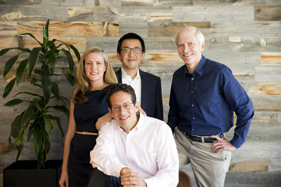 Partners at Canvas Ventures (L to R): Rebecca Lynn, Paul Hsiao, Gary Little, and Ben Narasin (sitting). Photo Credit: Mark Leet