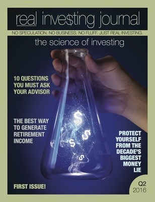 Real Investing Journal Inaugural Cover