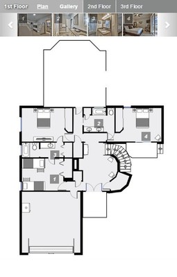 CartoBlue Interactive Floor Plans Increase Engagement and Conversions for Real Estate and Vacation Rental Listings