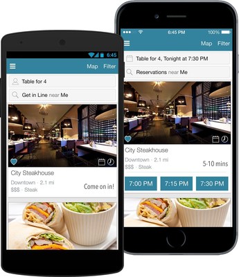 DineTime(r) Releases App Update to Provide Diners With Wait Times for Thousands of Restaurants