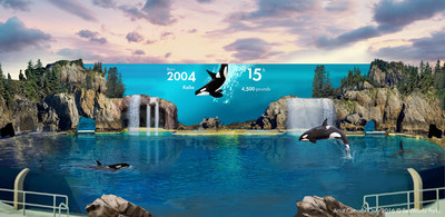 SeaWorld San Diego will introduce new, inspiring and educational orca encounters with the feel of a live documentary. The new behavior-based orca experience will inspire as well as educate guests about the majesty of these complex animals, and reinforces the company's commitment to provide educational experiences with the park's resident orcas.  These presentations will focus on orca enrichment, exercise, and overall health. This change will start in its San Diego park next year, followed by Orlando and then San Antonio by 2019. Credit: Artist Concept Only - 2016 (C)SeaWorld Parks