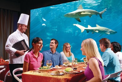 SeaWorld Parks & Entertainment announces a new responsible food sourcing policy that will mean humanely raised and sustainably harvested food at all 12 parks, including SeaWorld, Busch Gardens and Sesame Place. The company is committed to responsibly sourcing food for guests in all park restaurants, including Sharks Underwater Grill at SeaWorld Orlando.