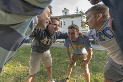 Hillsdale College's Alpha Tau Omega men's fraternity named National True Merit Chapter.