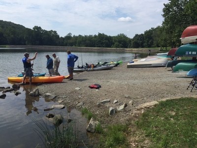 Warriors recently enjoyed a day on the water at Keystone State Park with Wounded Warrior Project.
