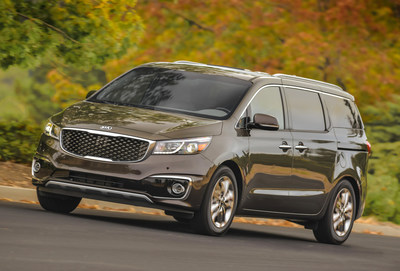 2017 Kia Sedona Earns 2016 Top Safety Pick+, Highest Possible Safety Rating From the Insurance Institute for Highway Safety