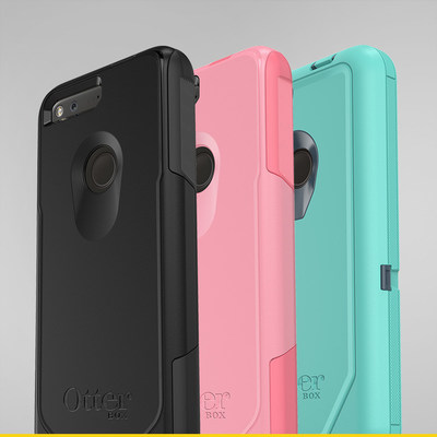OtterBox covers Pixel and Pixel XL with trusted protection, Commuter Series and Defender Series are available to pre-order today.