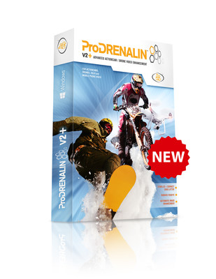 ProDrenalin V2+ Advanced Action Cam & Drone video enhancement software