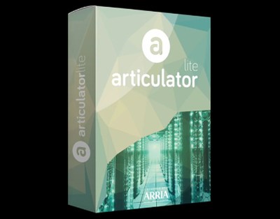 Articulator Lite is a web-based NLG toolkit that allows users who might not be specialist developers to build their own NLG applications using many of the key functionalities of Arria's rich technology suite.