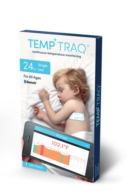 TempTraq wearable, Bluetooth temperature monitor provides peace of mind to parents and nurses.