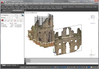 PointSense Heritage 17.5 improved creation of image plans