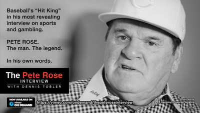 Pete Rose Interview Banner