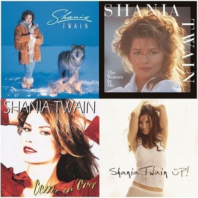 Shania Twain's catalog will be released on vinyl for the very first time on October 14.