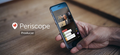 Twitter Announces Periscope Producer, A New Way to Share Professional, Produced Live Video