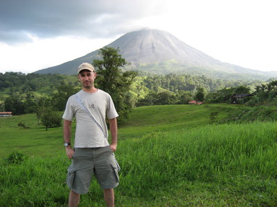 Michael Dixon pictured in Costa Rica, days before his disappearance.