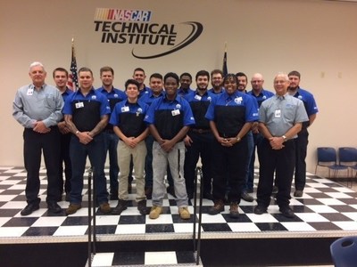 NASCAR Technical Institute's inaugural Mopar TEC class