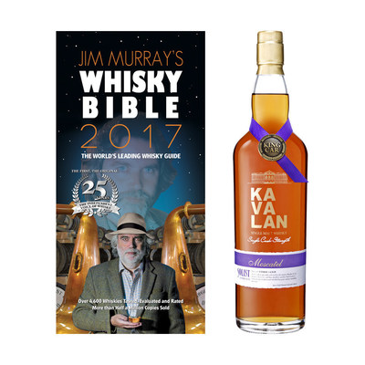 Kavalan named Jim Murray's Whisky Bible 2017 Asian Whisky of the Year