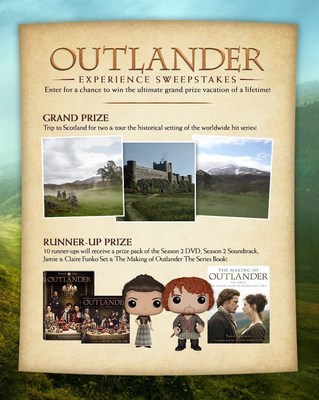 OutlanderStore.com Sweepstakes Image Courtesy of Sony Pictures Television