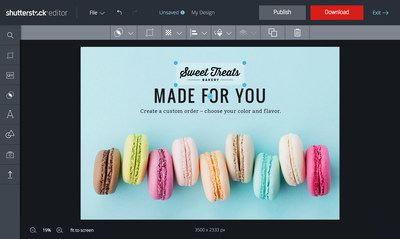 Shutterstock Editor Makes Design Effortless