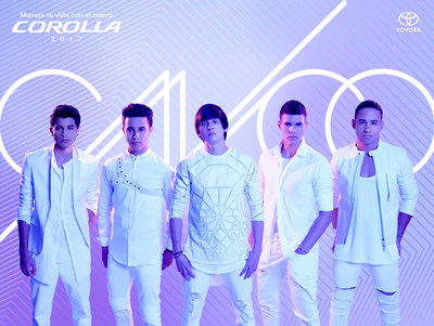 Univision Network's "La Banda" season one-winning group CNCO partners with Toyota to create an exciting ride for contestants and fans alike.