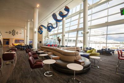 Delta Sky Club in Seattle-Tacoma International Airport
