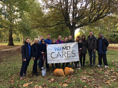 WebMD Cares Impact Day 2016 - WebMD's London team partnered with The Royal Parks Foundation to plant bulbs in Hyde Park.