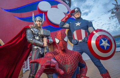 In fall 2017, Disney Cruise Line guests assemble on the Disney Magic to celebrate the epic adventures of the Marvel Universe's mightiest Super Heroes and Super Villains in a brand-new, day-long event during seven special sailings departing from New York City: Marvel Day at Sea. The celebration combines the thrills of renowned Marvel comics, films and animated series, with the excitement of Disney Cruise Line entertainment to summon everyone's inner Super Hero for the adventures that lie ahead during this unforgettable day at sea. (Chloe Rice, photographer)