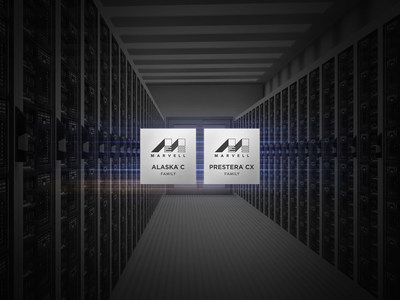 Marvell introduces the industry's most optimized 25 Gigabit Ethernet (GbE) end-to-end data center solution, enabling data centers more computing bandwidth and improved efficiency. Marvell's new solution is comprised of its Prestera(R) 98CX84xx family of 25G Ethernet (GbE) switches and Alaska(R) C 88X5123 and 88X5113 Ethernet transceivers, all fully compliant with the IEEE 25GbE and 100GbE standards.