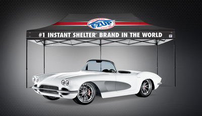The E-Z UP Pro Touring '61 Corvette featured at the 2016 SEMA Show. www.EZUP.com