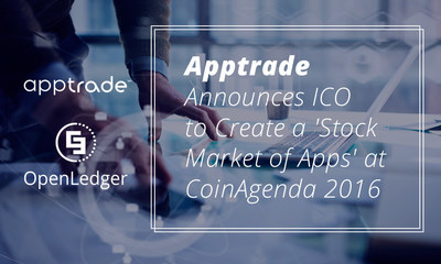 Apptrade Announces ICO to Create a 'Stock Market of Apps' at Coin Agenda 2016