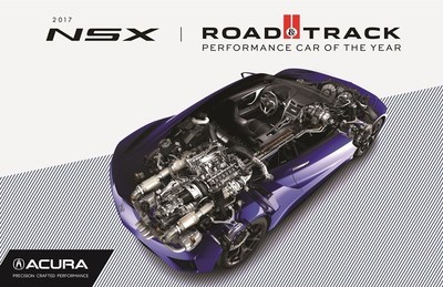 Acura NSX Named Road & Track 2017 Performance Car of the Year