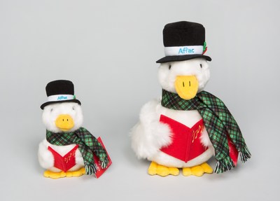 Aflac's 2016 Holiday Duck goes on sale today at Aflacduckprints.com and at participating Macy's stores. All the net proceeds go to the fight against childhood cancer.