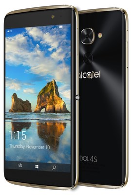 With innovative Windows 10 features like Continuum, powerhouse flagship smartphone specs and an in-box VR experience, IDOL 4S is the perfect amount of unreal productivity