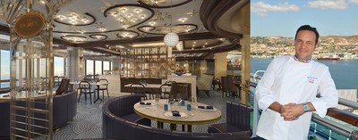 Chef Emmanuel Renaut partners with Princess Cruises to launch his first restaurant at sea: "LA MER - A French Bistro by Emmanuel Renaut"
