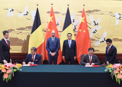 Hainan Airlines Signs Letter of Intent with Brussels Airport, In the Presence of Chinese Premier Li Keqiang and Belgian Prime Minister Charles Michel