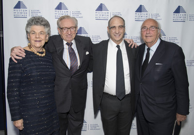 The inaugural luncheon of the Museum of Jewish Heritage - A Living Memorial to the Holocaust Real Estate and Allied Trades Division on October 27 honored Larry Silverstein and his family for their exemplary commitment to the Museum and leadership in rebuilding Lower Manhattan. The event raised over $3.2 million.