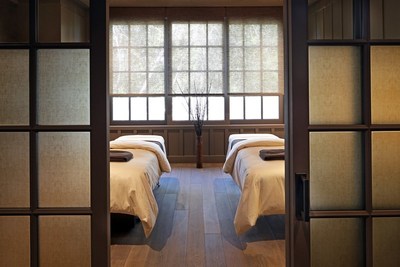 A Couple's Treatment Suite in the Meadowood Spa at Meadowood Napa Valley