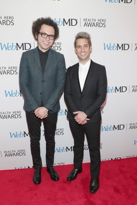 Ian Axel (L) and Chad King of A Great Big World attend the 2016 WebMD Health Heroes Awards on November 3, 2016 in New York City.