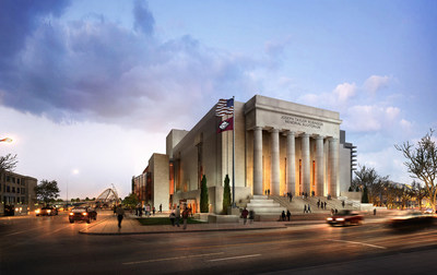 Robinson Center 2016 Redesign - Southern Elevation Courtesy of Little Rock Convention & Visitors Bureau