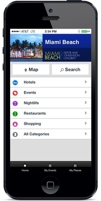 The Miami Beach app is a must-have for residents and visitors who love the city (Photo Credit: The Miami Beach Visitor and Convention Authority)