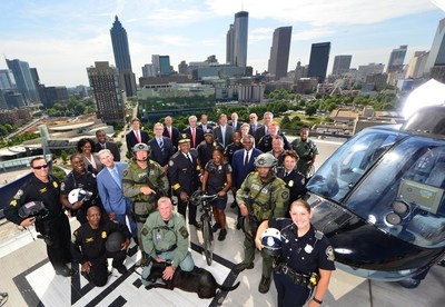 The Georgia Power Foundation announced a $900,000 donation to the Atlanta Police Foundation to purchase tactical body armor including bulletproof vests and helmets for Atlanta police officers. Photo courtesy Atlanta Police Foundation