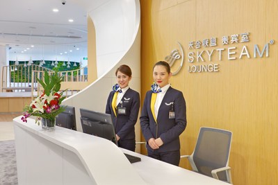 Behind-the-scenes at SkyTeam's New Beijing Lounge